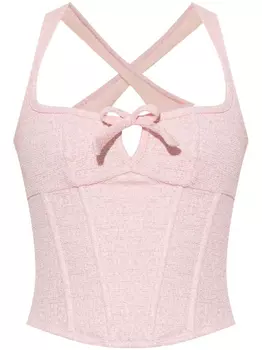 Корсетный топ MISBHV, розовый