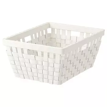 Корзина, белая, 38х29х16 см, KNARRA IKEA
