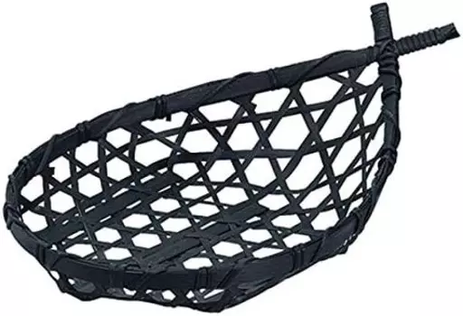 Корзина Chidorisangyou 08-33, черная, 5,9 x 9,3 x 2,2 дюйма (15 x 23,5 x 5,5 см), бамбуковая корзина Tidorisangyou, Black