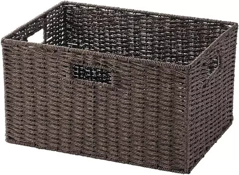 Корзина Chidorisangyou, темно-коричневая, 14,2 x 10,2 x 7,9 дюймов (36 x 26 x Tidorisangyou, Darkbrown