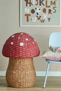 Корзина corintha с крышкой Bloomingville Mini, красный