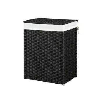 Корзина для белья Hansiro, 33x46 см, черный
