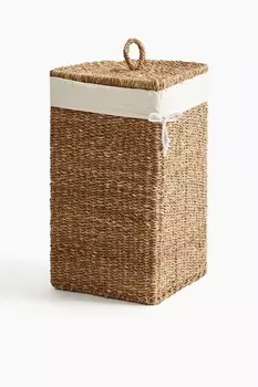 Корзина для белья из морских водорослей H&M, бежевый