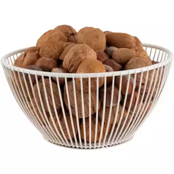 Корзина для хлеба APS «SVART», (1 шт.), 17,5 см, В: 8 см, цвет whisper white