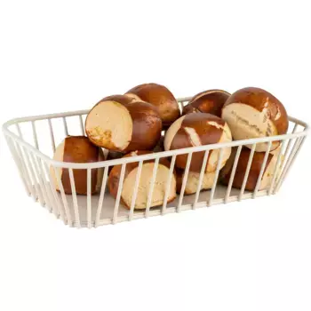 Корзина для хлеба APS «URBAN», (1 шт.), 26,5 x 16,2 см, В: 7,5 см, цвет whisper white