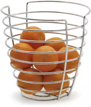 Корзина для хранения BLOMUS "WIRES", корзина из стальной сетки, 25 см Высота: 24 см, 25 см, цвет silberfarben