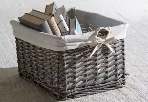 Корзина для хранения домашних дел "Калифорния", в наличии в наборах по 1 и 2 шт., из ротангового переплетения, ширина 30 см Home affaire 30х25х20 см, цвет naturfarben/beige