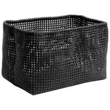 Корзина для хранения Mve «TUBE small», пластиковая, черный