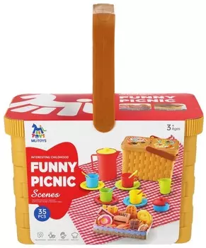 Корзина для пикника с аксессуарами Mega Creative