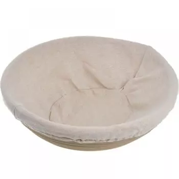 Корзина для расстойки хлеба с вкладышем Banneton Brotform, бежевый