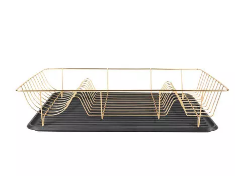 Корзина для слива посуды Present Time, золотой