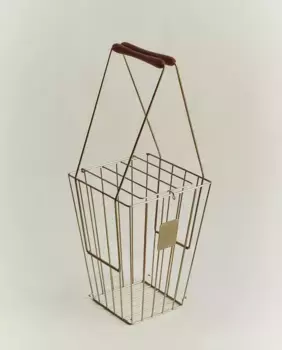 Корзина для теннисных мячей Zara Home Double-use Tennis, серый