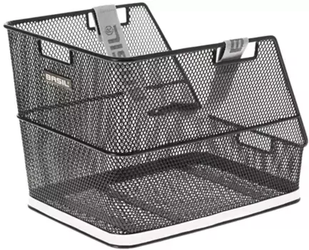 Корзина для велосипеда Basil "Корзина на заднее колесо Basil "Class" ", черный