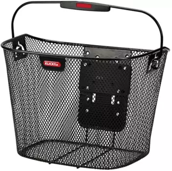 Корзина для велосипеда KlickFix "Корзина на переднее колесо Uni", черный