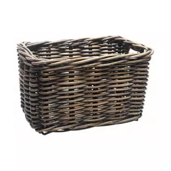 Корзина для велосипеда New Looxs Brisbane 23 литра, 39 x 27 см, ротанг, коричневый, коричневый / коричневый / коричневый