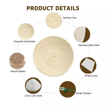 Корзина хлебная Kaslove, белый