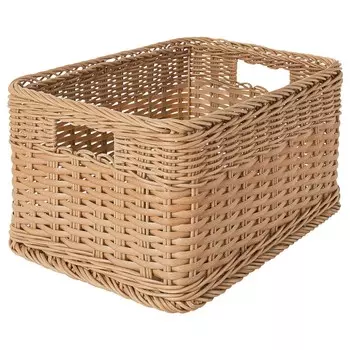 Корзина, искусственный ротанг, 25х35х20 см, BEKNA IKEA