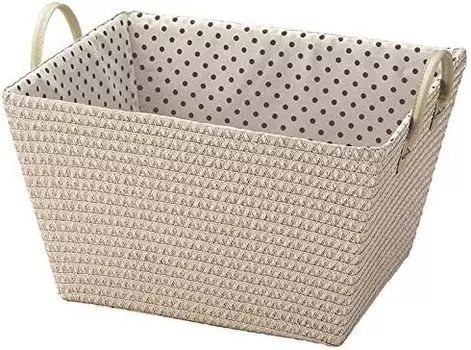 Корзина из ПП, ширина 43 х глубина 33 х высота 24(31) см, Natur Chidori-sangyo, Natur