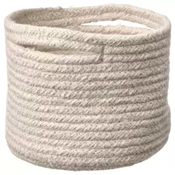 Корзина, натуральный, 15х13 см, TJABBIG IKEA