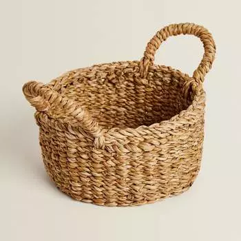 Корзина плетеная с ручками Zara Home