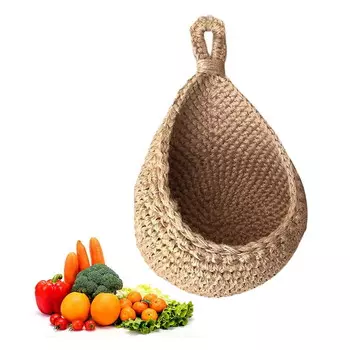 Корзина подвесная для овощей и фруктов Popvcly, белый