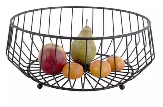 Корзина с фруктами linea kink Present Time, черный