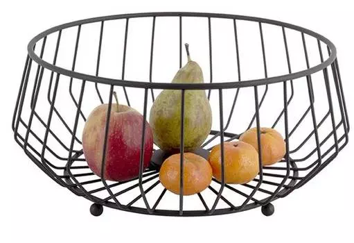 Корзина с фруктами linea kink Present Time, черный