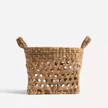 Корзина с квадратным основанием Jacinto El Corte Ingls, естественный