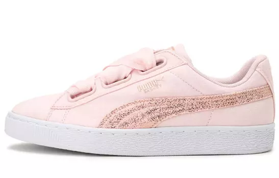 Корзина Скейтбординг Кроссовки Женские Низкие Пудре Puma