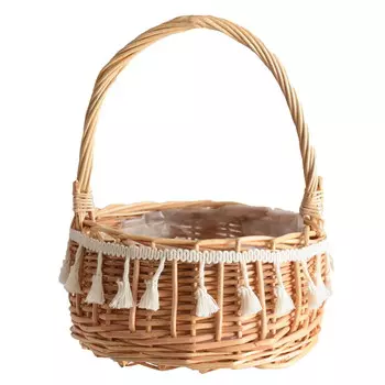 Корзина тканая для хранения Shenmeida