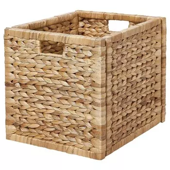 Корзина, Водяной гиацинт ручной работы, 32х34х32 см, LABBSAL IKEA