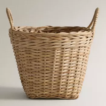 Корзина Zara Home Round Rattan