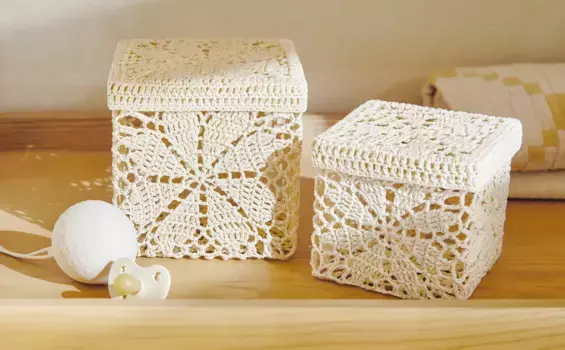 Корзинка крючком Zara Home, цвет Oyster White