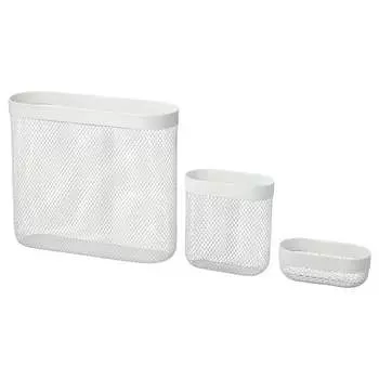 Корзины для хранения Ikea Skadis, белый