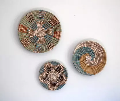 Корзины для хранения Urban Jungle Dcor, золотой