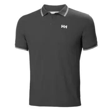Kos Helly Hansen мужская рубашка поло, темно-серый