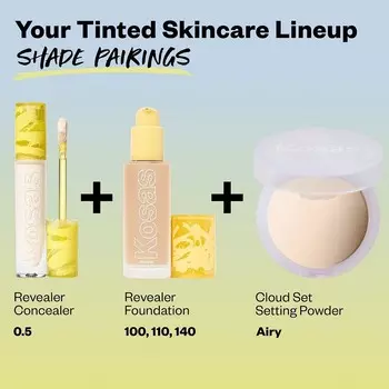 Kosas Revealer Super Creamy + осветляющий консилер с кофеином и гиалуроновой кислотой, Tone 5.8 N