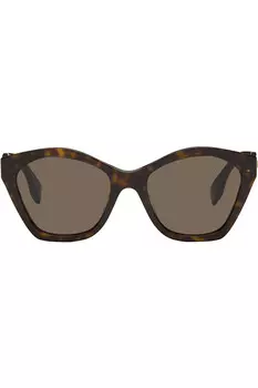 Кошачьи очки с надписями модель Lettering Fendi, мультиколор