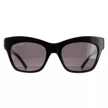 Кошачий глаз черный и золотисто-серый BB0132S Balenciaga, черный