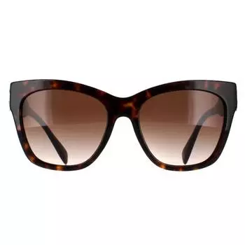 Кошачий глаз Темно-черепаховый коричневый с градиентом MK2182U Empire Square Michael Kors, коричневый