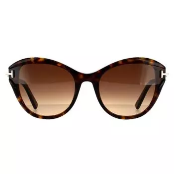 Кошачий Глаз Темный Гавана Коричневый Градиент Tom Ford, коричневый