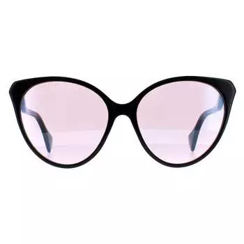 Кошачий глаз женский розовый gg1011s Gucci, черный