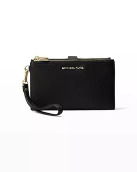 Кошелек Adele с двойной молнией для смартфона на запястье MICHAEL Michael Kors
