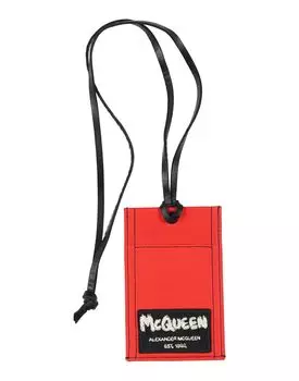Кошелек Alexander Mcqueen, красно-коричневый