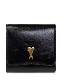 Кошелек AMI Paris Ami de Coeur, черный