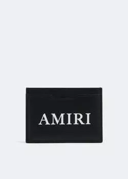 Кошелек AMIRI Logo cardholder, черный