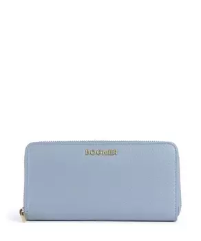 Кошелек andermatt ela rfid из зерненой кожи Bogner, голубой