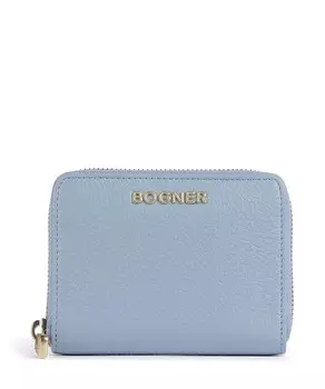 Кошелек andermatt norah rfid из зернистой яловой кожи Bogner, голубой