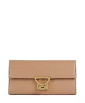 Кошелек Arlettis из зерненой кожи Coccinelle, коричневый