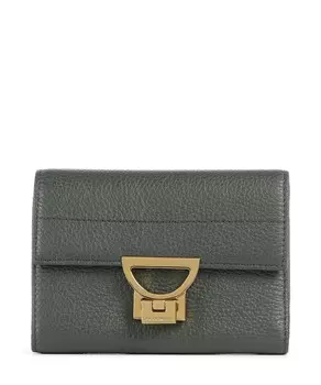 Кошелек Arlettis из зерненой кожи Coccinelle, зеленый